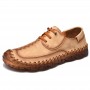 Casual Shoes - Men's Breathable Trend Peas Shoes Large Size Handmade Casual Shoes