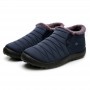 Casual Shoes - Men's Winter Warm Snow Boots Plus Velvet Thick High-top Outdoor Padded Shoes Water-resistant Non-slip
