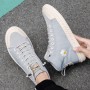 Flats & Loafers - Men Shoes Trend Umbrella Cloth Breathable Lace-Up Round Toe Casual Footwear