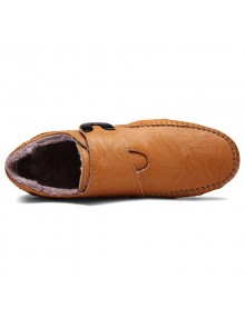 Men's Autumn Winter Octopus Plus Cotton Large Size Casual Shoes
