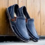 Flats & Loafers - Men's Casual Flat Canvas Shoes Breathable Lazy Pedal Cloth Shoes