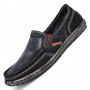 Flats & Loafers - Men's Casual Flat Canvas Shoes Breathable Lazy Pedal Cloth Shoes
