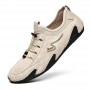 Flats & Loafers - Men's Causal Shoes Men's Fashion Leather Shoes Peas Shoes