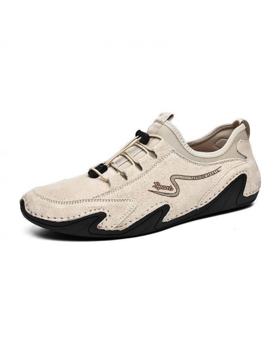 Flats & Loafers - Men's Causal Shoes Men's Fashion Leather Shoes Peas Shoes