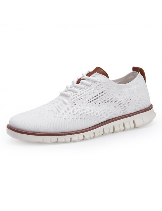 Flats & Loafers - Men's Mesh Sneakers Large Size Breathable Casual