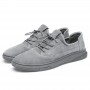 Flats & Loafers - Men's Outdoor Leisure All-match Flat Shoes Breathable Soft-soled Leather Elastic Buckle Lazy Pedal Shoes