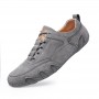 Flats & Loafers - Men's Soft Sole Casual Leather Lazy Shoes Large Size Peas Shoes