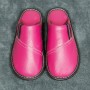 Winter Neutral Cowhide Leather Slippers For Men And Women Young Middle-aged Chinese-style Jacket Elderly Baotou Toe Slippers