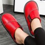 Winter Neutral Cowhide Leather Slippers For Men And Women Young Middle-aged Chinese-style Jacket Elderly Baotou Toe Slippers