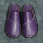Winter Neutral Cowhide Leather Slippers For Men And Women Young Middle-aged Chinese-style Jacket Elderly Baotou Toe Slippers