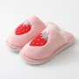 2020 Autumn And Winter Cartoon Cute Plush Cotton Slippers Men And Women Couple Home With Half A Pack With Warm Winter