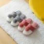 Ms. Autumn And Winter Home Cotton Slippers Habitat Home Skid Warm Winter Lovers Thick Crust Ins Hair Male Drag