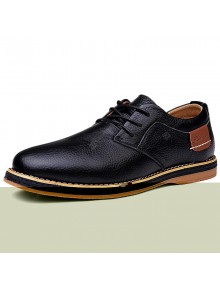 Lace Up Large Size Breathable Men's Shoes Fashion Casual Shoes