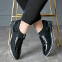 Dress Shoes - Men Casual Shoes First Layer Cowhide Leather Large Size Breathable