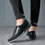 Dress Shoes - Men Casual Shoes First Layer Cowhide Leather Large Size Breathable