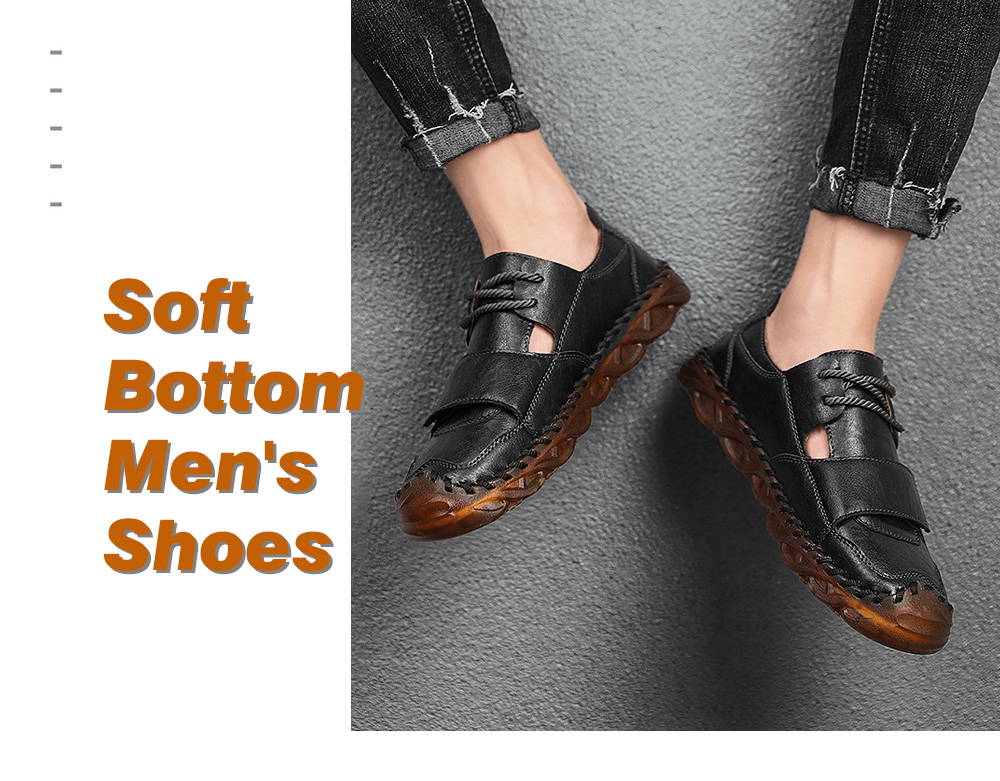Spring Men's Shoes Wild Outdoor Casual Shoes Tendon Soft Bottom Men's Shoes Large Size Autumn Tide Shoes - 7032 Black 38 Spring Men's Shoes Wild Outdoor Casual Shoes Tendon Soft Bottom Men's Shoes Large Size Autumn Tide Shoes - 7032 Black 38
