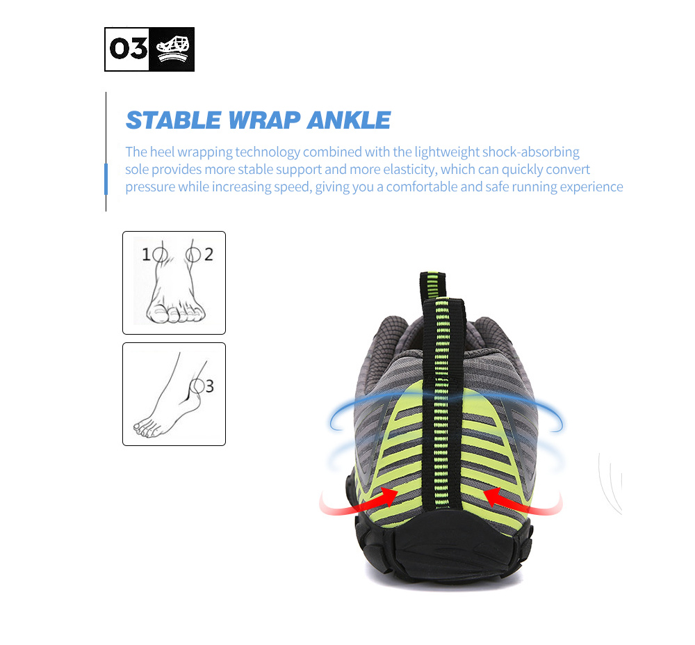 Outdoor Five Finger Shoes Casual Hiking Shoes Men's Shoes Hiking Cross-country Climbing Running Shoes - A26 Black EU 35 Outdoor Five Finger Shoes Casual Hiking Shoes Men's Shoes Hiking Cross-country Climbing Running Shoes - A26 Black EU 35