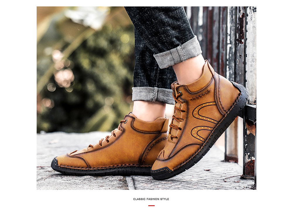 Winter Men's Shoes High Boots Winter Men's Shoes High Boots
