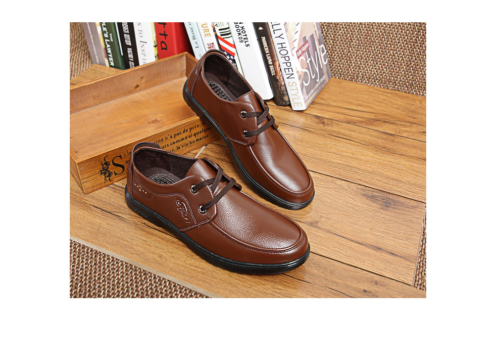 Men's Casual Soft-soled Shoes - Handsome black 46