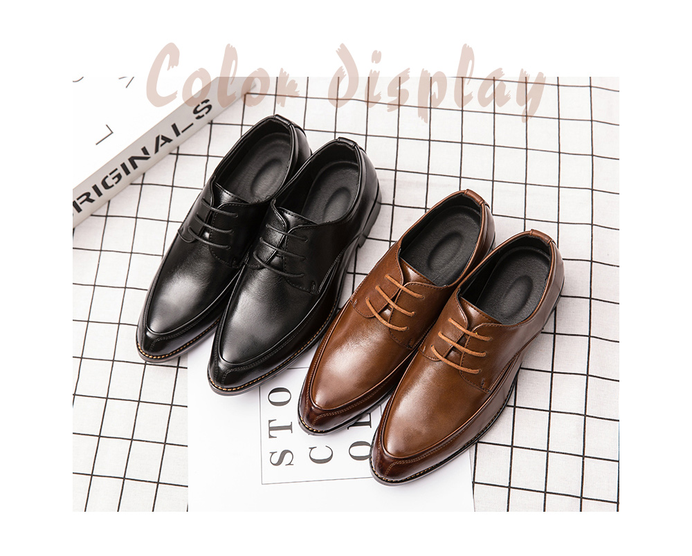 British Style Men's Shoes color British Style Men's Shoes color